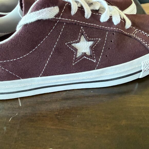 CONS One Star Pro Suede - Maroon - Picture 3 of 7